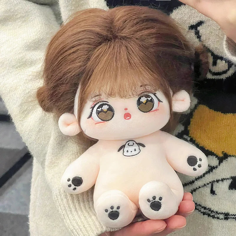 20cm Kawaii Can Change Clothes No Attribute Fat Body Doll Customization Cospslay Cartoon Puppy Love Star Doll Toy Collectio Gift