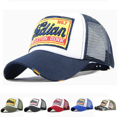 Skeleton Dink Summer Breathable Mesh Baseball Cap for Men Women Fashion