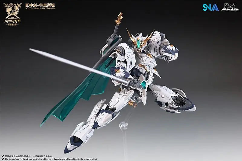 HG 1/144 SNAA SC-002 Titan Greatsword Tristan Assembly Model Kit SC-009 Divine Invoker Percival The Round Table Knights Figure