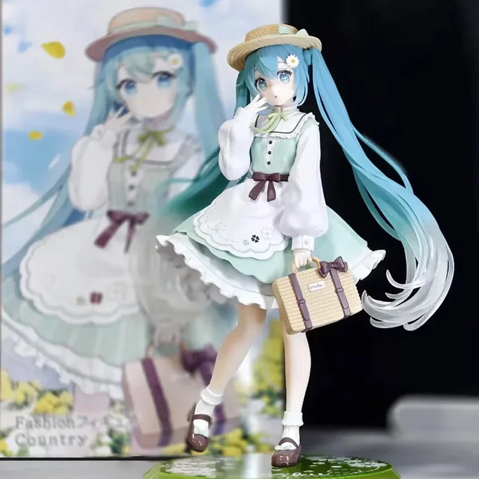 Judai Fashion Figure Hatsune Miku Country PVC Action Figure Model Doll Toys Gift