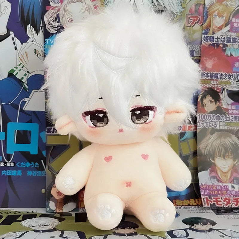 20cm Anime Football Game Blue Prison Baby Plushie Dolls Toys Idol Changeable Clothes Cospslay Cartoon Doll  Fans Collection Gift