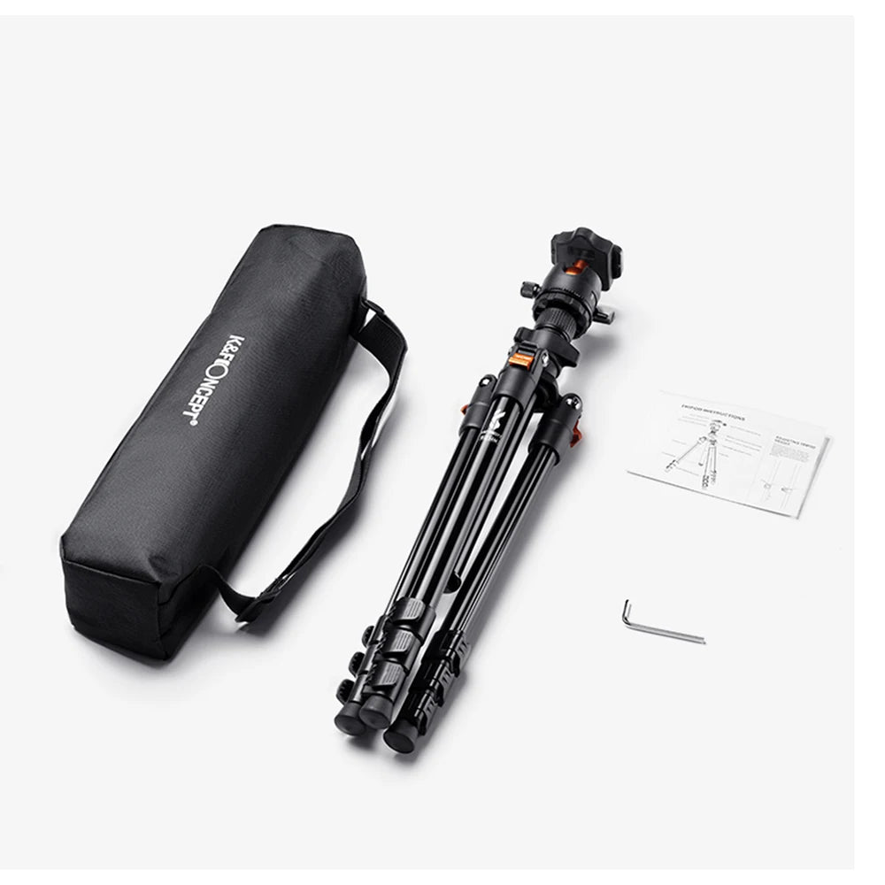 Camera Tripod Stand Aluminum Alloy Low Angle Photography Travel Tripod