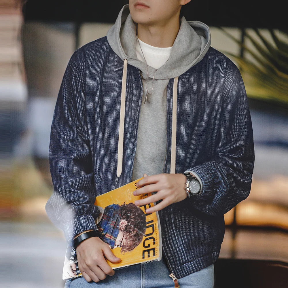 American New Spring And Autumn Retro Denim Jacket