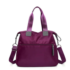 Women Waterproof Oxford Tote Bag Casual Nylon Shoulder