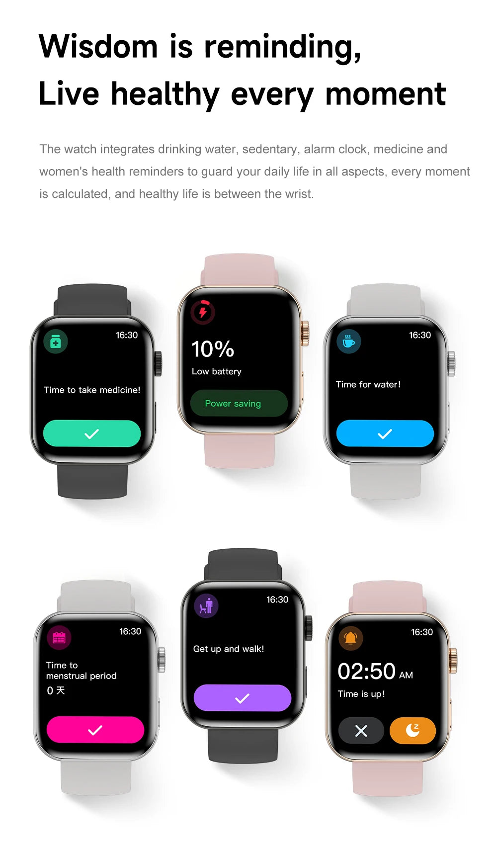 New Series 11 Watch Original Men Women Bracelet AMOLED Display Heart Rate Bluetooth Call GPS Track Waterproof Sports Smartwatch