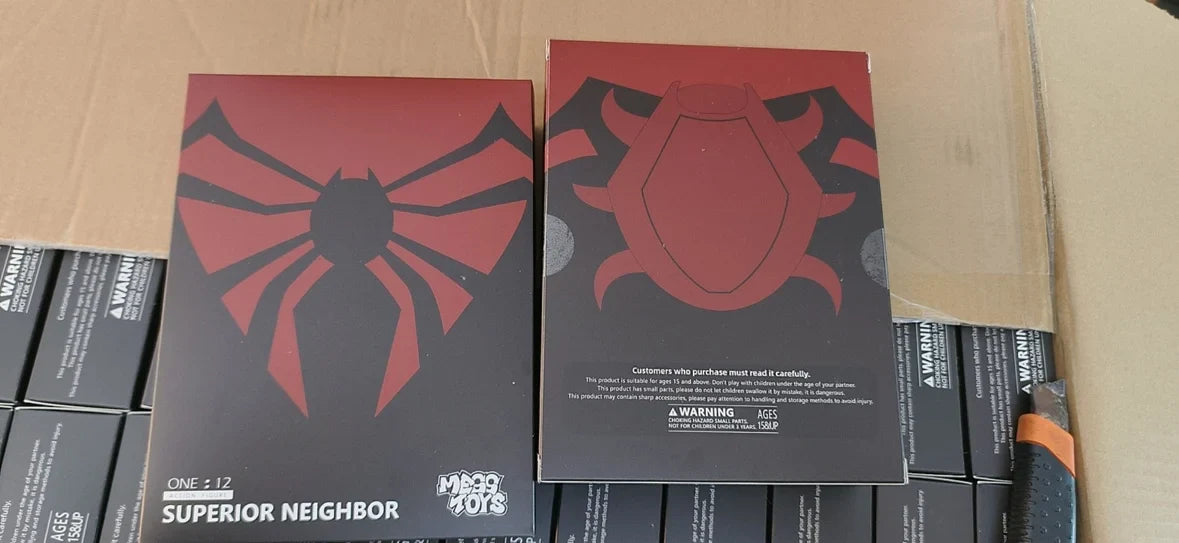 In Stock MessToys Superior Spiderman Figure Mess Toys Superior Spider Man Action Figure CT Toys Figurine Statue Model Gifts Toys