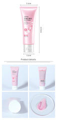 Japan Sakura Clay Mask Deep Cleansing Brightening Skin Mud Korean Face Mask Oil Control Shrink Pores Skin Care 80g