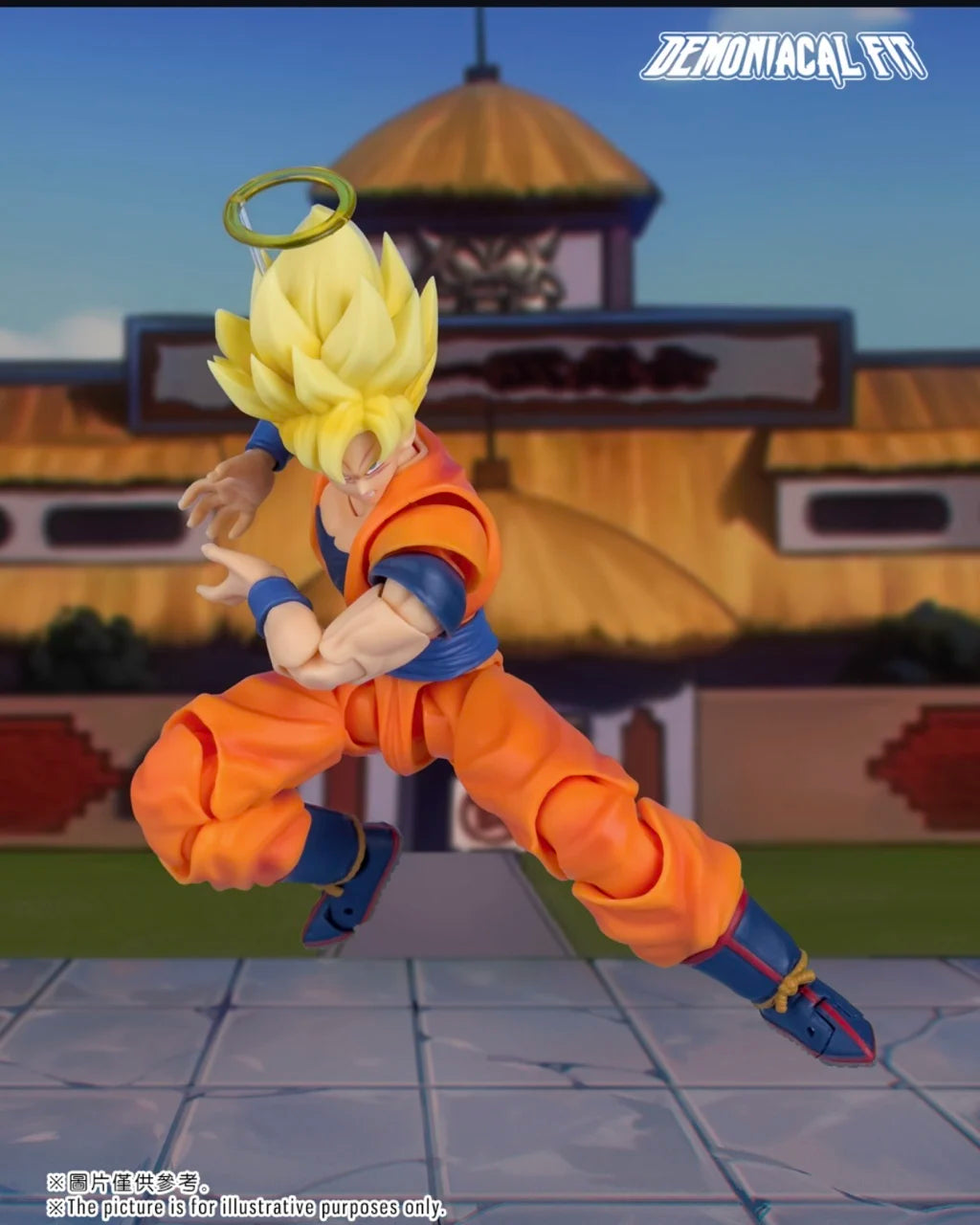 Demoniacal Fit Son Goku Figure Dragon Ball Z SHF Goku Figurine Martialist Forever Return From Beyond Action Figures Model Toys