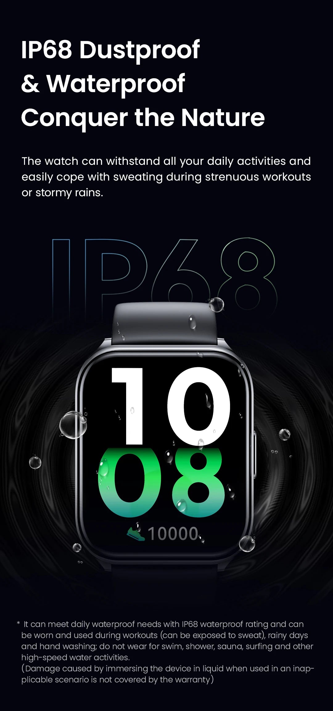 HAYLOU Watch 2 Pro (LS02 Pro) Smartwatch 1.85inch Large Display 100 Workout Modes Smart Watch for Men Heart Rate Monitoring