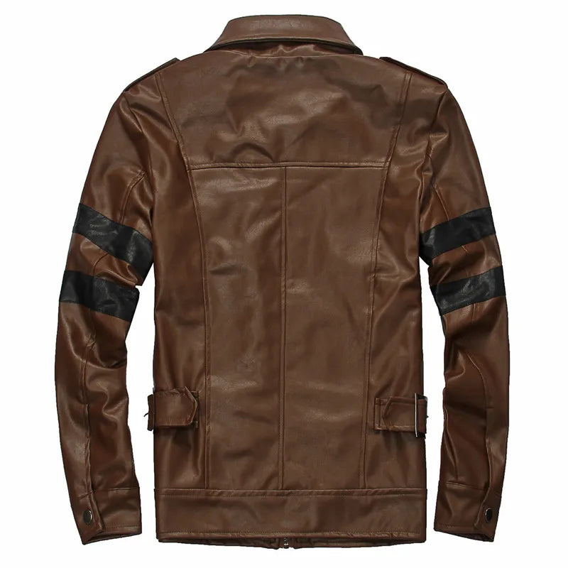 Deepening the crisis of high-end slim-fit Lyon hunting three-dimensional pocket leather