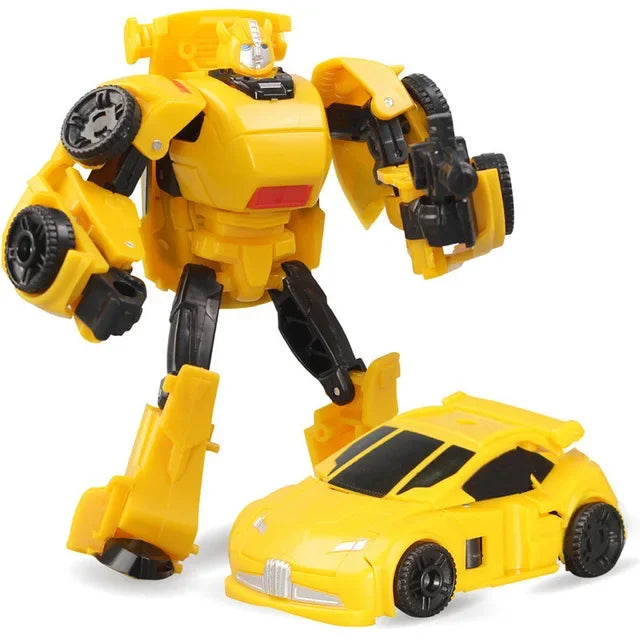 13CM Transformation Robot Cars Model Toys Kid Classic Robot Car Toys Action & Toy Figures Plastic Education Kids Toys