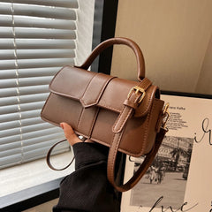 Pu Leather Shoulder Bag for Women Handbag - Fashion Crossbody Bags Vintage