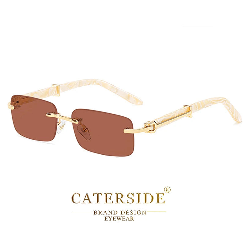 Sunglasses Men Luxury Brand Designer Classic Rectangle Sunglasses Male