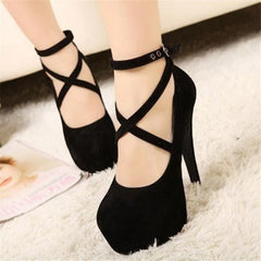 Red Black Black High Heel Stiletto Ladies Dress Pumps Fashion Ladies Party