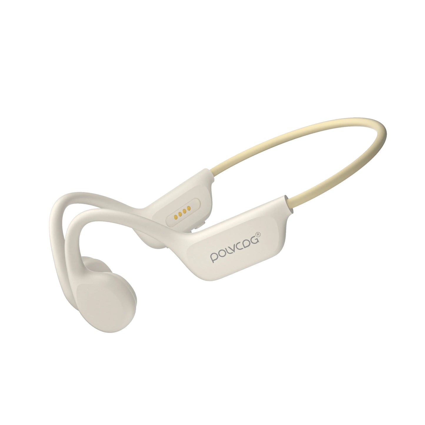 POLVCDG Bone Conduction Headset IPX8 32GB Bluetooth 5.3 Wireless Swimming Headset with Microphone Waterproof Exercise Fitness