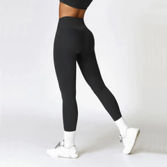 Nylon Gym Workout Yoga Pants Women Leggings For Fitness High Waist Long Pants