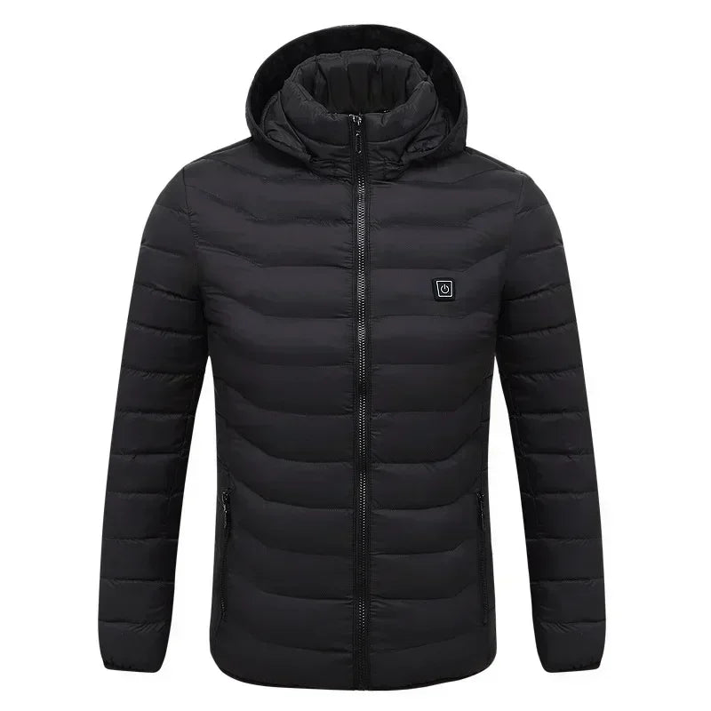 Heating Jacket Men's USB Intelligent Heating Waterproof Hooded Top