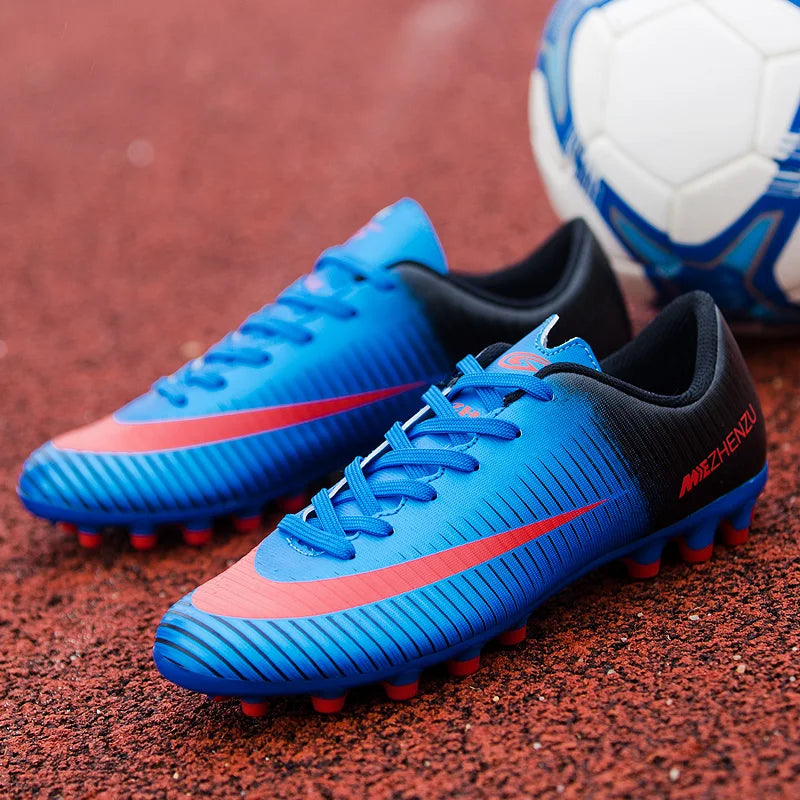 Soccer Shoes Football Boots Hight Quality Outdoor Training Cleats Turf Ankle