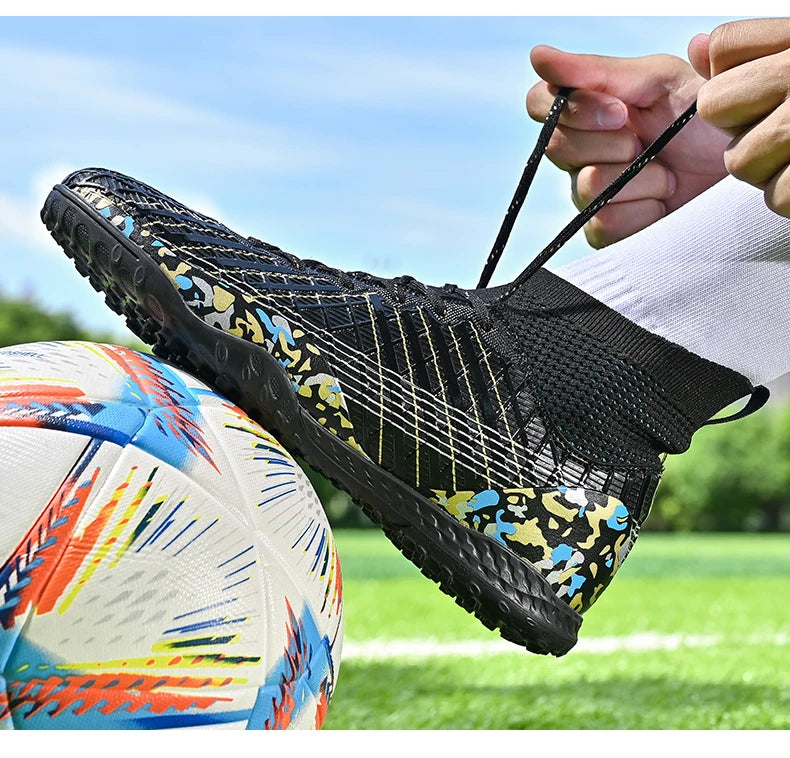 Outdoor Soccer Shoes Men Professional Training Football Boots