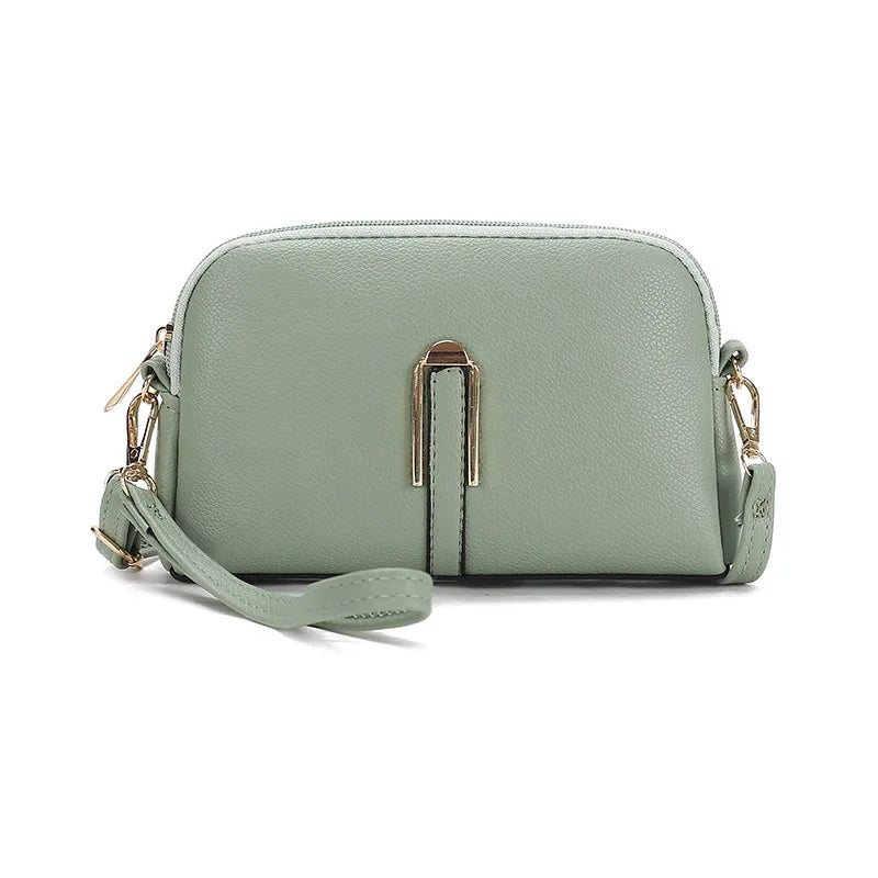 Soft Leather Mom's Bag Women's Fashion Korean Edition Simple