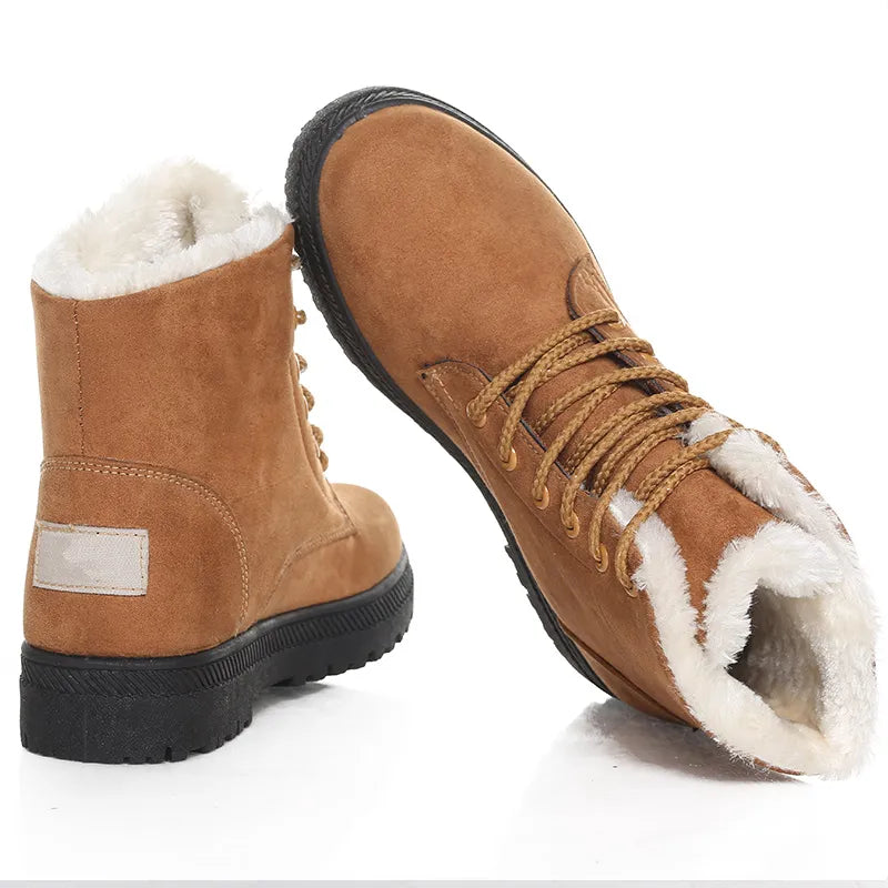 Women Boots Korean Style Women Boots For Winter Snow Boots Ankle Winter Shoes