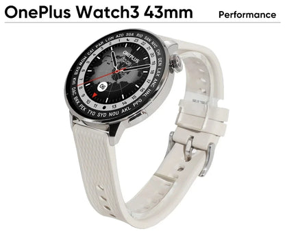 OnePlus Watch 3 43mm Global Version Smart Watch 1.32" AMOLED Smart Watch Display Up to 60h Battery Life Wear OS by Google GPS NF