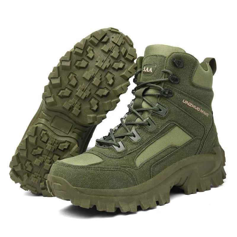 Men Tactical Boots Army Boots Mens Military Desert Waterproof  Ankle