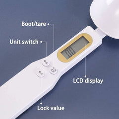 Digital Measuring Spoon 500g 0.5g LCD Electronic Kitchen Scale Food Spoon Scale Mini