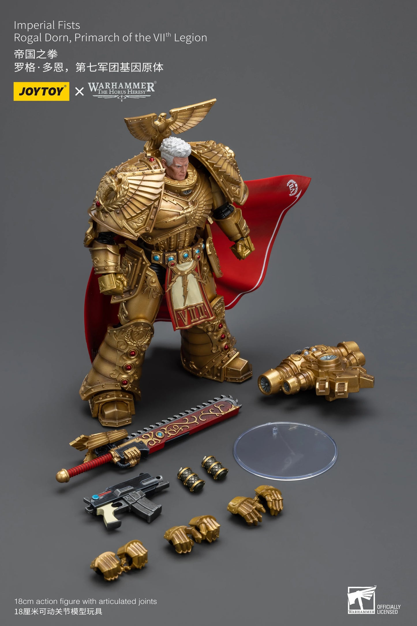 [IN-STOCK]JOYTOY Warhammer 40K 1/18 Action Figures Ultramarines Titus Victrix Guard Guilliman Anime Model Toys Gift