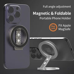 For Double-Sided Magnetic Phone Ring Holder for MagSafe Kickstand Magnet Grip