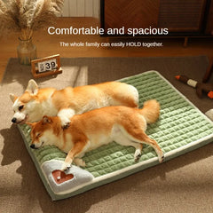 Winter Warm Dog Mat Luxury Sofa for Small Medium Dogs Plaid Bed for Cats Dogs