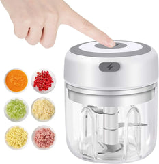 Efficient, Handy, and Portable Multifunctional Mini USB Kitchen Food Chopper