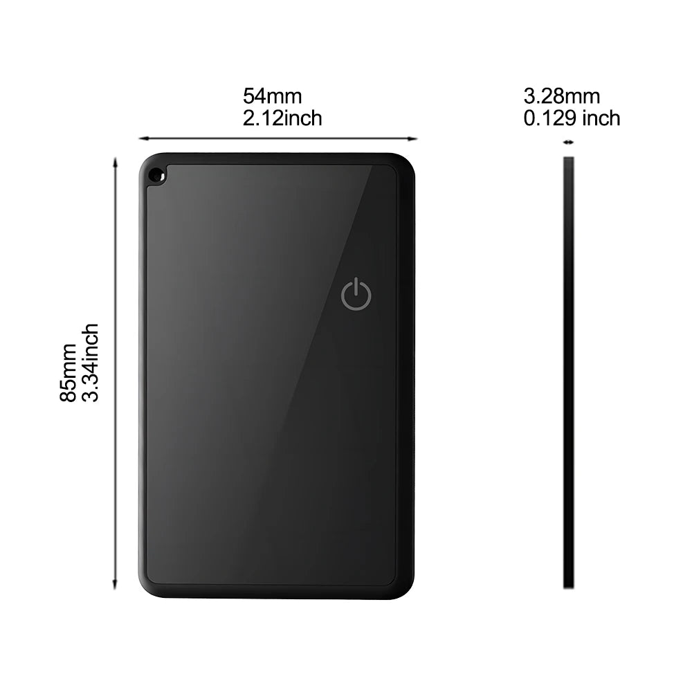 Smart Wallet tracking Card For IOS Find My App Bluetooth Tracker Ultra-thin Smart Tag Waterproof Gps Locator Wireless Charging
