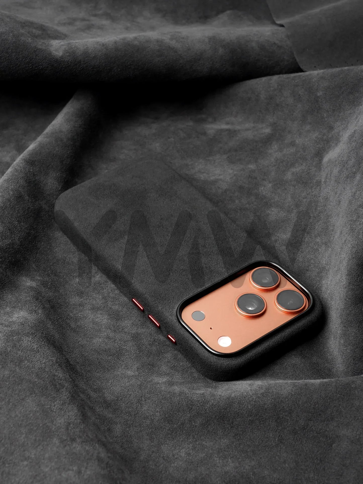 Case for iPhone 17 16 Pro Max Compatible Magsafe Business Supercar Interior Same Suede Leather Phone Cover