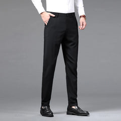 Brand Clothing Summer High Quality Soft Formal Suit Pants Men Business