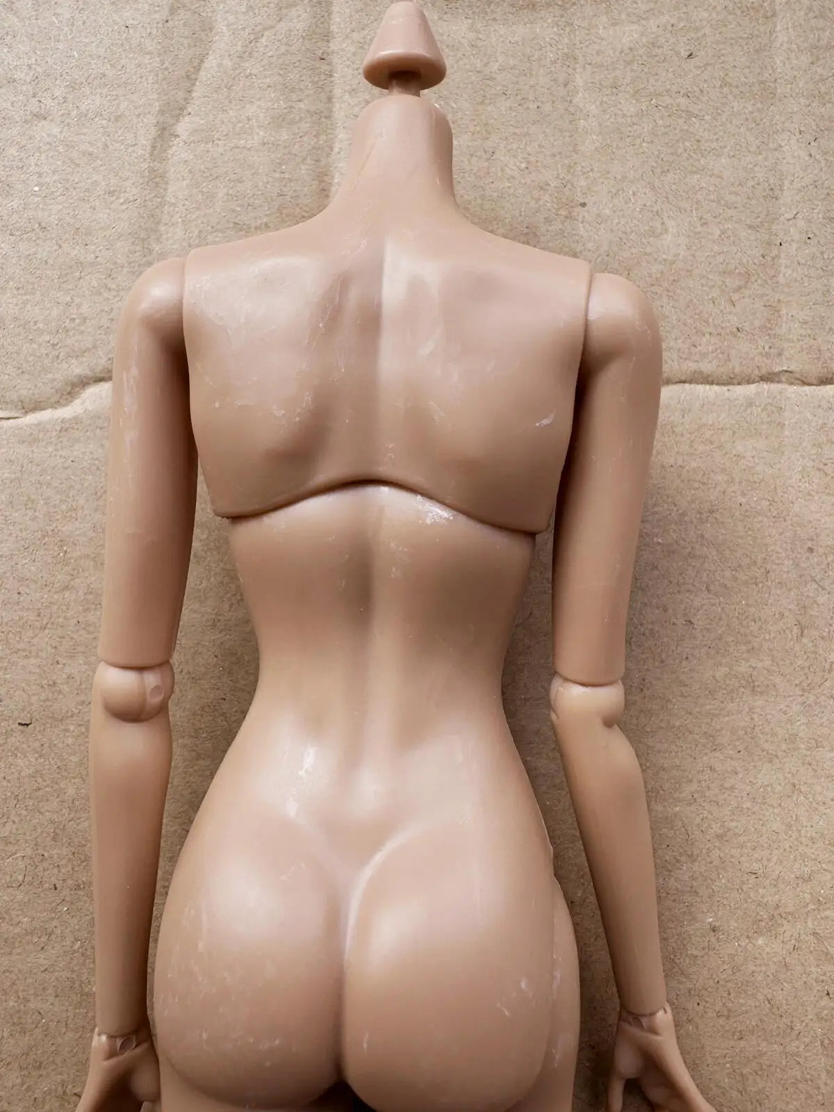1/6 Super Model Doll Body Joints Movable Solid Doll Replacement Body For FR/IT Doll Heads Light Beige Pink White Skin Tone
