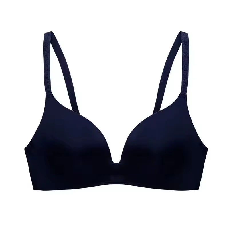 Bras for Women Seamless Bra Wireless Deep V Bra Female Thin Cup Brassiere