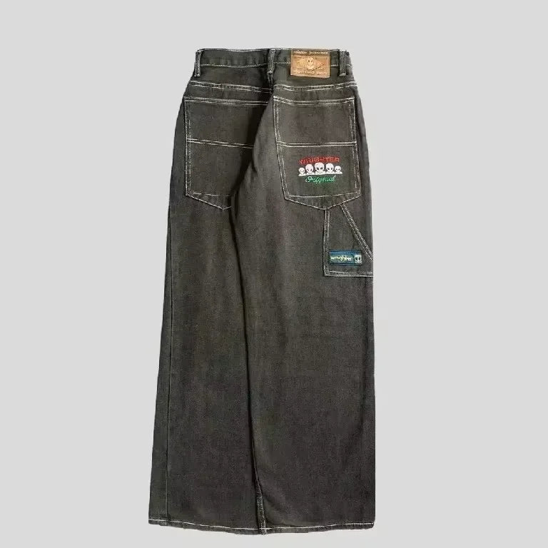 Y2K Jeans: Hip-Hop Pant | Harajuku wide leg pants