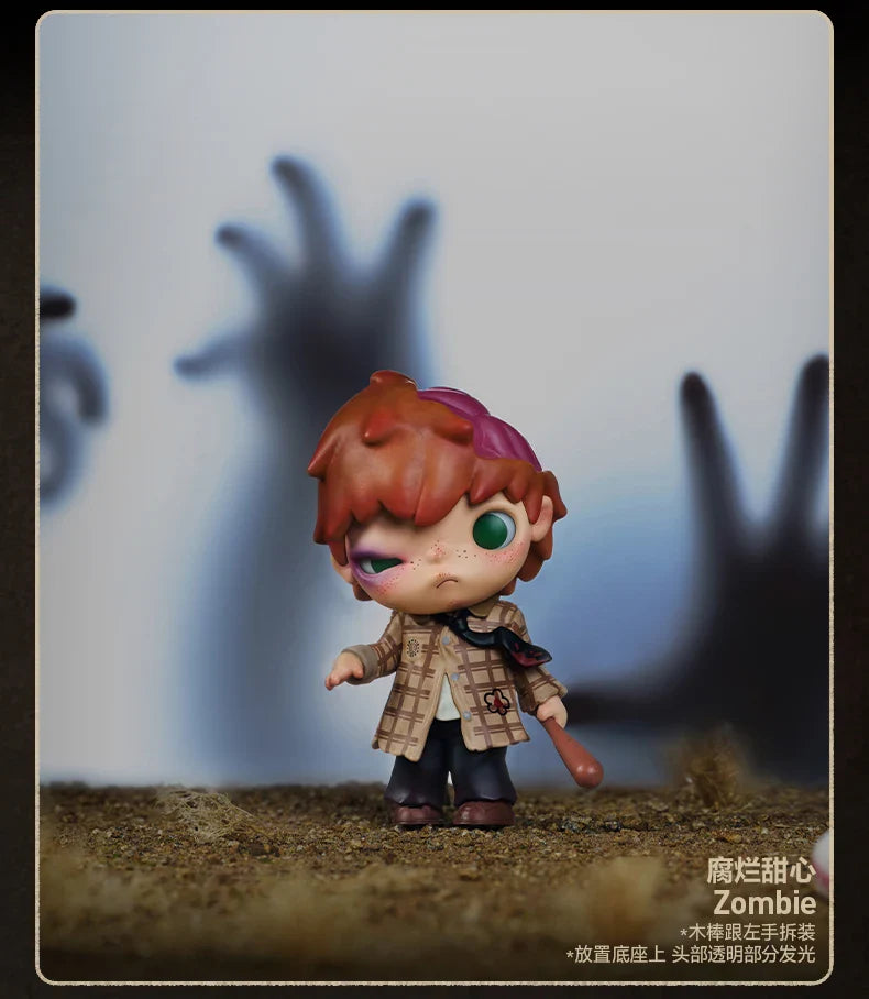 POP MART Hirono Monsters Carnival Series Blind Box Toys Kawaii Anime Action Figure Surprise Guess Bag Mystery Box