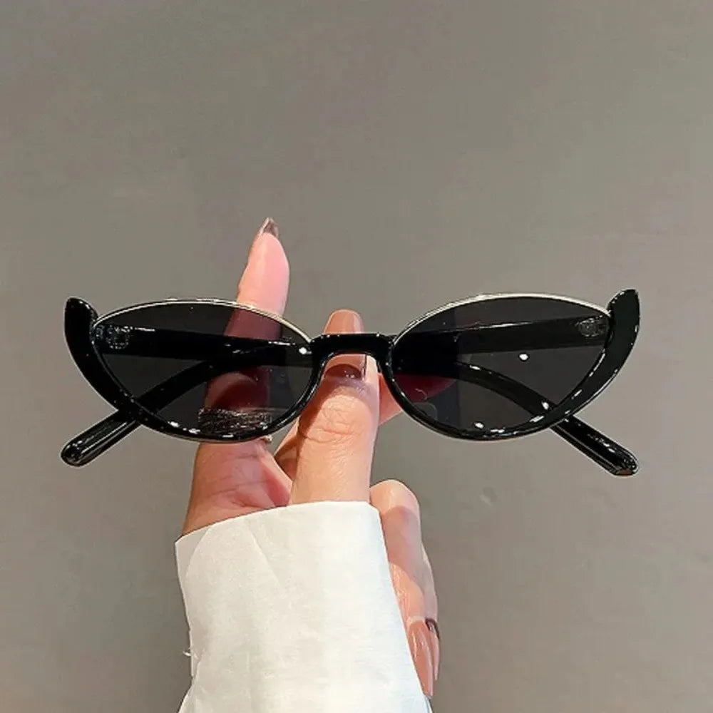 Half frame cat eye sunglasses fashion style colorful women's sunglasses Uv400 cat glasses