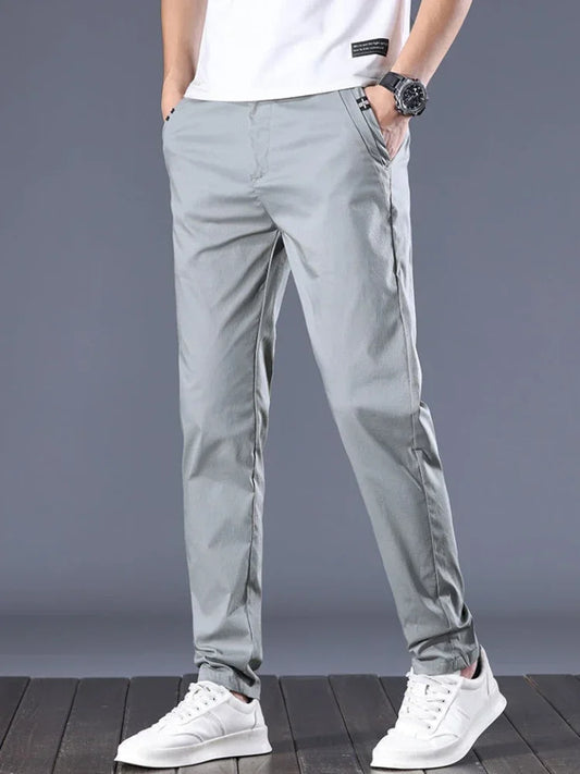 Business Work Plus Big Size Trousers for Men Social Tailoring Office Man Suits Pants