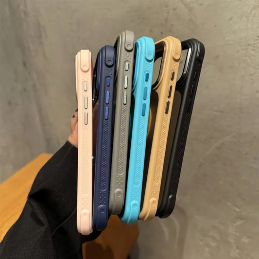 360° Rotate Metal Stand For Magsafe Phone Case For iPhone 17 Air 16 15 14 Plus 13 12 11 Pro Max Magnetic Wireless Charge Cover