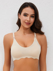 Women's Comfortable and Breathable Ultra Thin Breastfeeding Bra Detachable