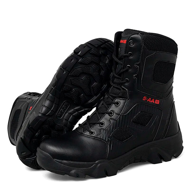 Men's Tactical Military Outdoor Boots Desert Work Shoes Camping Hiking Hunting Boots
