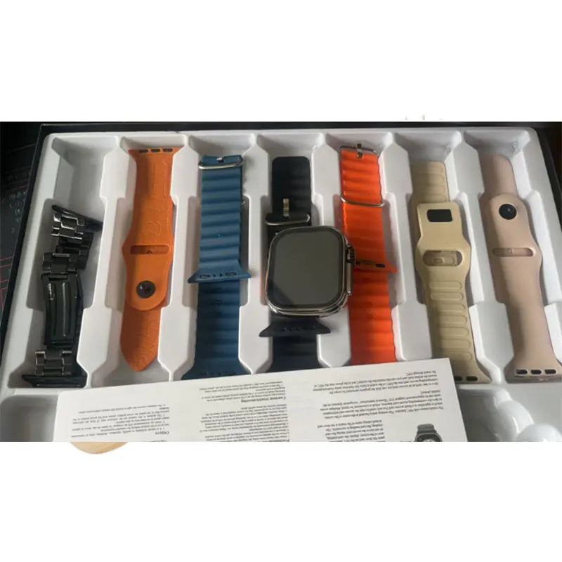 7in1 Smart Watch X10 Ultra2 Sport Watch for men Women Bluetooth Phone Call SmartWatch DIY watch Faces Waterproof Smart Bracelet