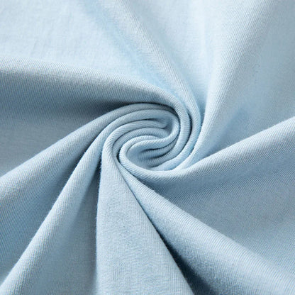 230g Men's Oversized Thick Round Neck T-shirt Summer Short Sleeved T-shirt Pure Cotton Solid Color Top Casual Versatile T-shirt