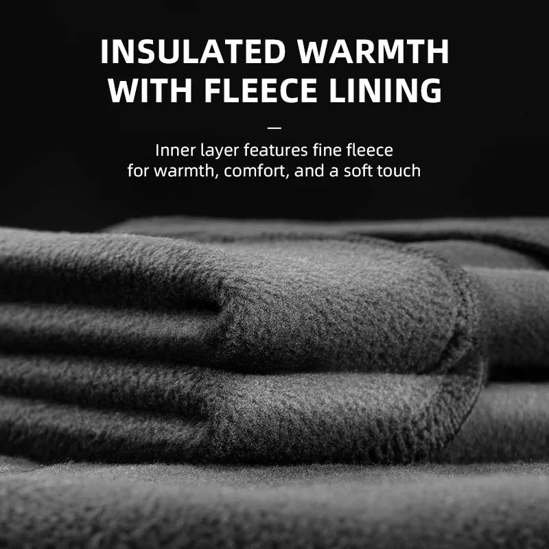 ROCKBROS Bicycle Jersey Fall/Winter Fleece Cycling Clothing Thermal Long Sleeve Cycling Clothing Warmer Windproof Sportswear