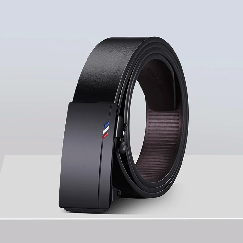 Fashionable Men's Alloy Automatic Buckle Belt With Men's Business Suit Pants Belt High-quality Casual Men's Belt