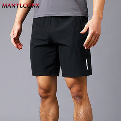 3XL Quick Dry Jogging Fitness Shorts Men Sports Bottoms Thin Breathable