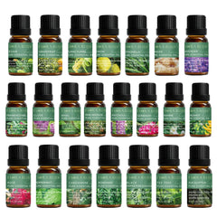 Essential Oils Set Aromatherapy Oil Lemongrass Peppermint Eucalyptus Lavender Rosemary Oil for Diffusers,Humidifier